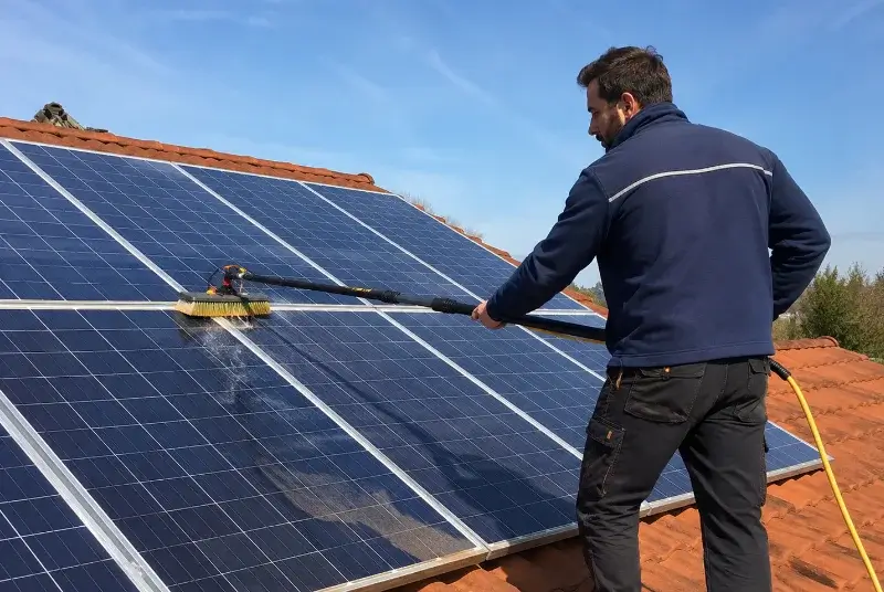 Nettoyage et entretien de panneaux solaires à Vérignon
