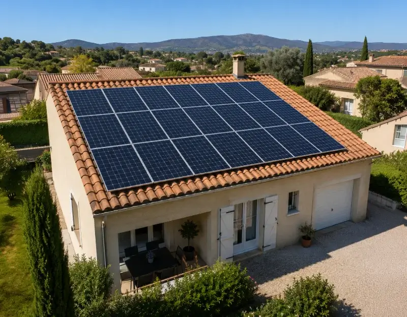 Prime à l'autoconsommation panneaux solaires Vérignon — aide financière de l'État